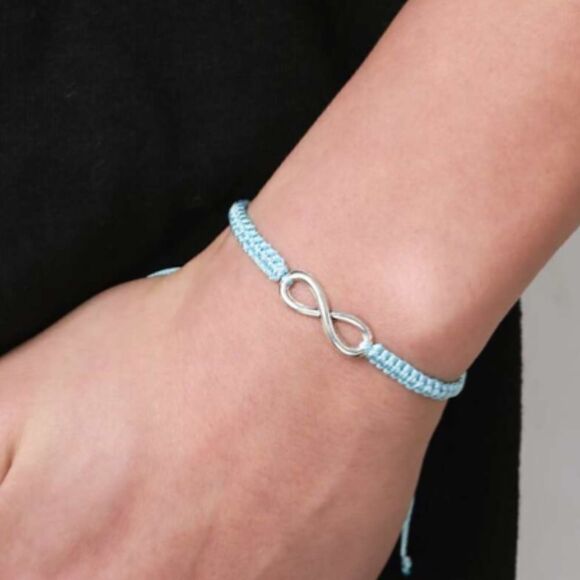 Blue Infinity ♾ Bracelet - Picture 2 of 2